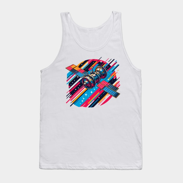 Satellite Tank Top by Vehicles-Art